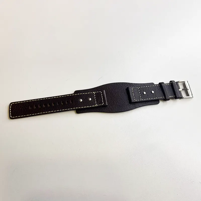 Fossil Big Band 24mm Brown Leather Watch Strap -Craftsmanship